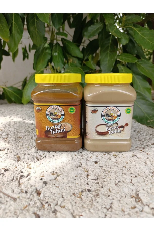 Eko Paket 2 Li (1 ADET ÇİFTE KAVRULMUŞ 1 ADET BEYAZ TAHİN) Net 1870 gr