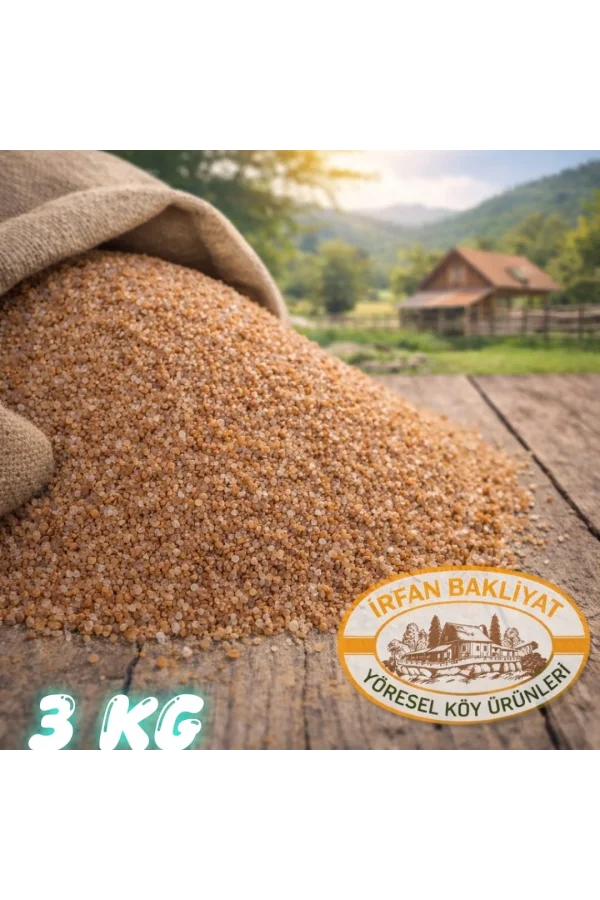 Çiğ Köftelik Bulgur 3 Kg