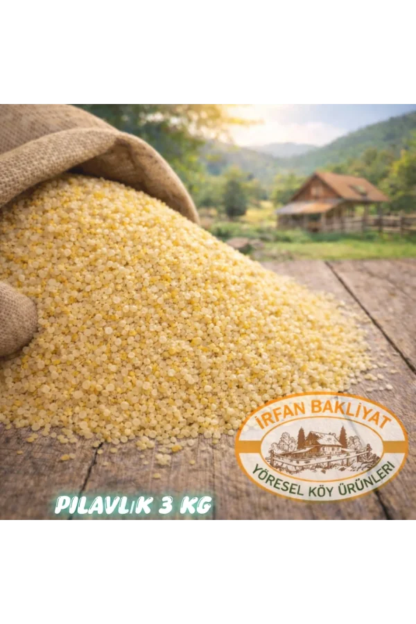 Köy Bulguru 3 Kg Katkısız(DOĞAL)