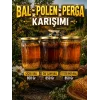 Bal Polen Perga Karışımı 850 Gr | Çiçek, Saf Çam, Tütsü Diken Balı