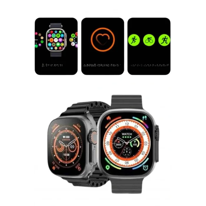 2025 Model Akıllı Saat Kordon Hediyeli Çağrı Cevaplama Uzun Pil Süreli Android İOS Uyumlu