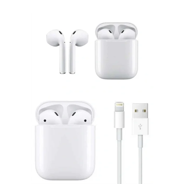 2025 Model Çağrı Cevaplayabilen Bluetooth Kulaklık Beyaz Dokunmatik Kontrol