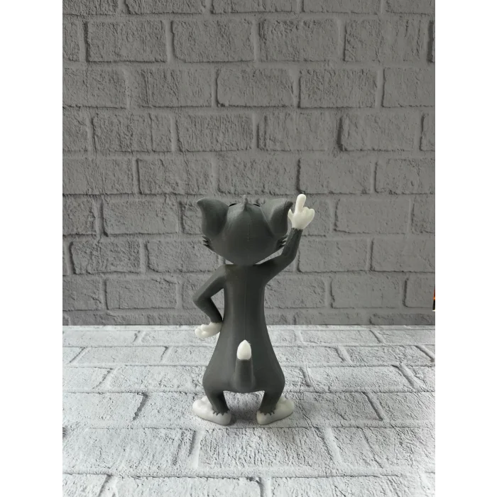 22 cm Tom Figürü Çizgi Karakter Biblo Koleksiyonluk Dekoratif Obje