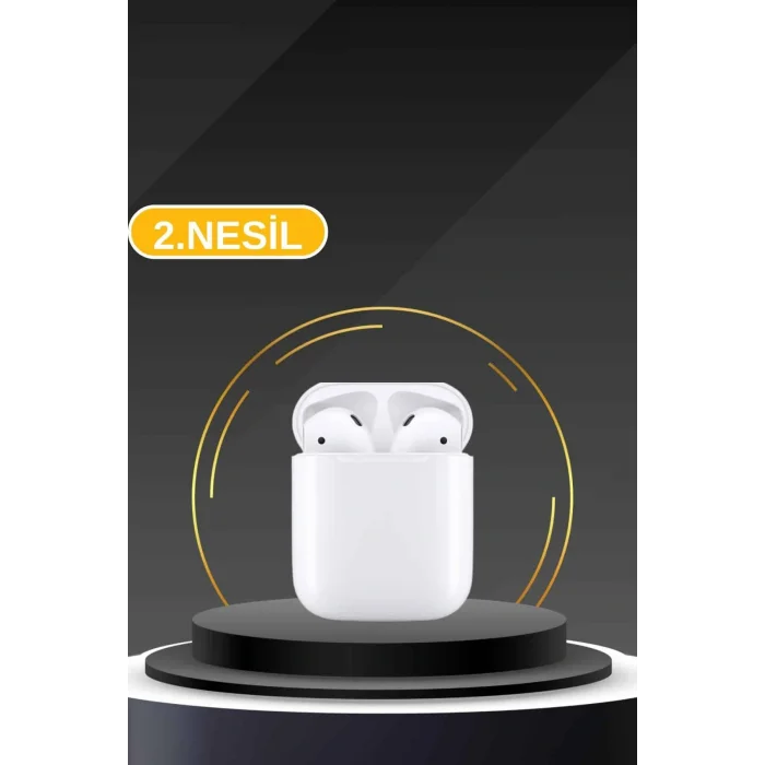 3 Kordonlu Dokunmatik Ekran Akıllı Saat ve 2.Nesil Kablosuz Bluetooth Kulaklık ANC/ENC