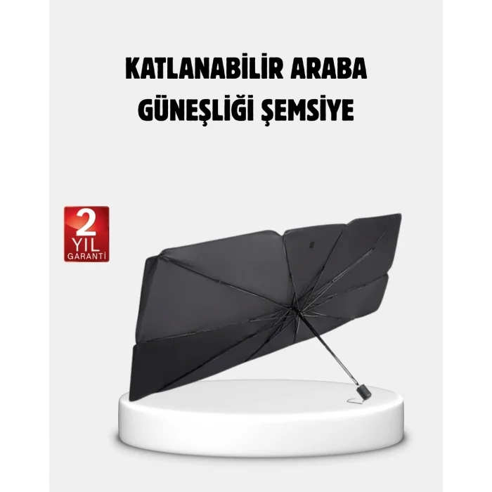 360° Ayarlanabilir Ön Cam Güneşliği – Pratik Kullanım ve Dayanıklı Yapı