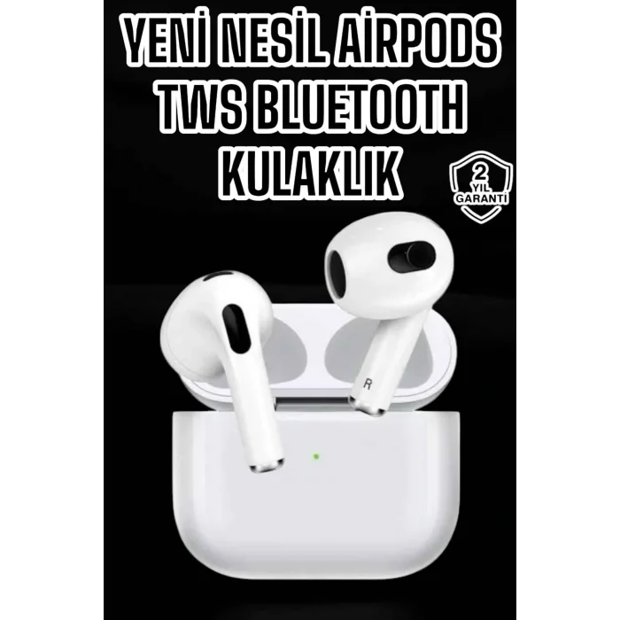3.Nesil TWS Bluetooth Kulaklık Mikrofonlu ANC Özelliği Dokunmatik Kontrol