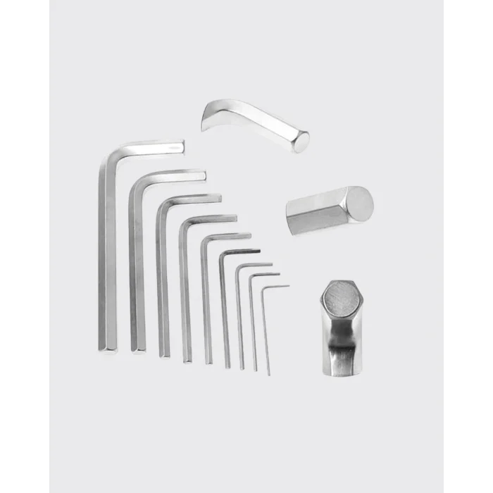 9 Parça Alyan Anahtar Seti Farklı Metrik Ölçü Pratik Taşıma