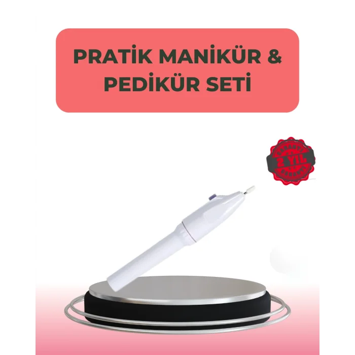 ABS Gövdeli Sessiz Tırnak Matkap Seti – Ayarlanabilir Hız ve Uzun Ömürlü Kullanım