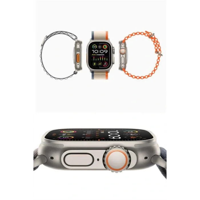 Akıllı Saat Bluetooth Bağlantılı NFC ve GPS Uyumlu Nabız Ölçer Sesli Görüşme