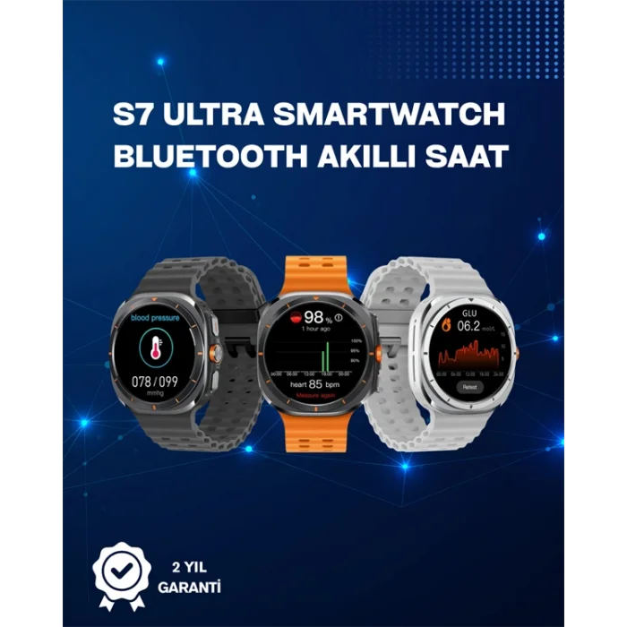 Akıllı Saat | Kalp Ritmi, Nabız ve Uyku Takibi | iOS Uyumlu