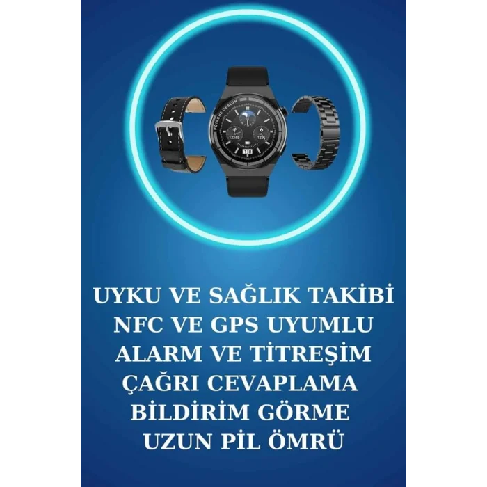 Akıllı Saat ve Kulaklık Seti Bildirim Görme Arama Cevaplama ANC Özelliği