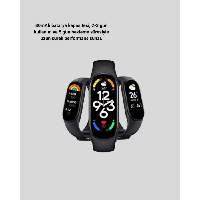 Akıllı Spor Bilekliği – Kalp Atış, Kan Basıncı, Uyku Takip ve Bildirim Özellikli