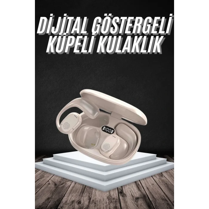 Android ve İOS Uyumlu Bluetooth Küpe Kulaklık Bluetooth Kulaklık Kablosuz