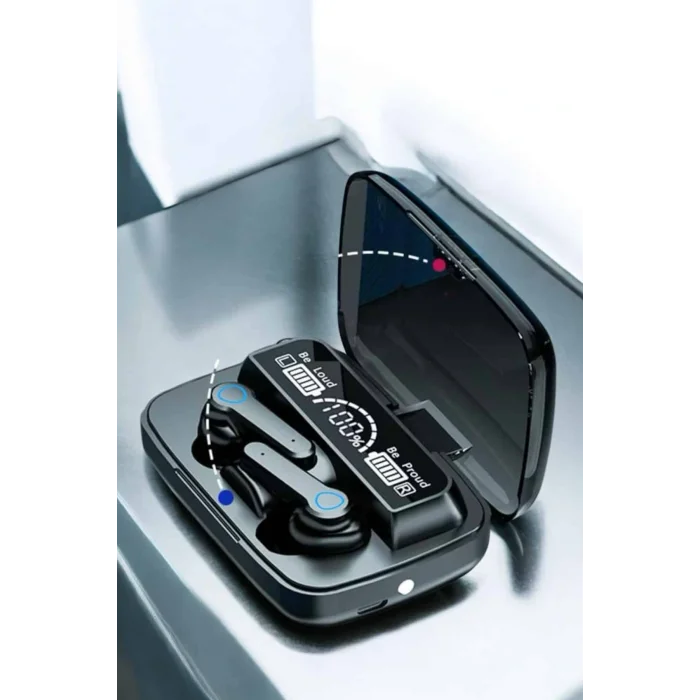 Bluetooth Kulaklık Dijital Göstergeli Kablosuz Uzun Pil Ömrü