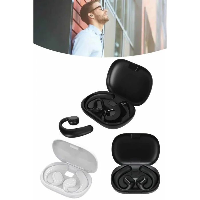 Bluetooth Kulaklık Küpeli Uzun Pil Ömrü Yüksek Ses Kaliteli Dijital Göstergeli