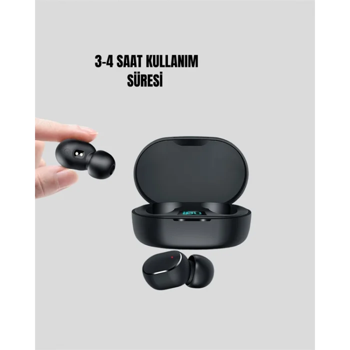 Bluetooth Kulaklık TWS Yüksek Ses Kaliteli Kesintisiz Dijital Göstergeli Kulaklık