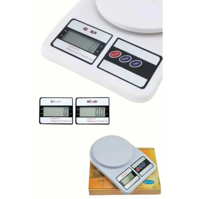 Dijital Hassas 10 Kg Mutfak terazisi tartısı LCD Ekran Mutfak Tartısı