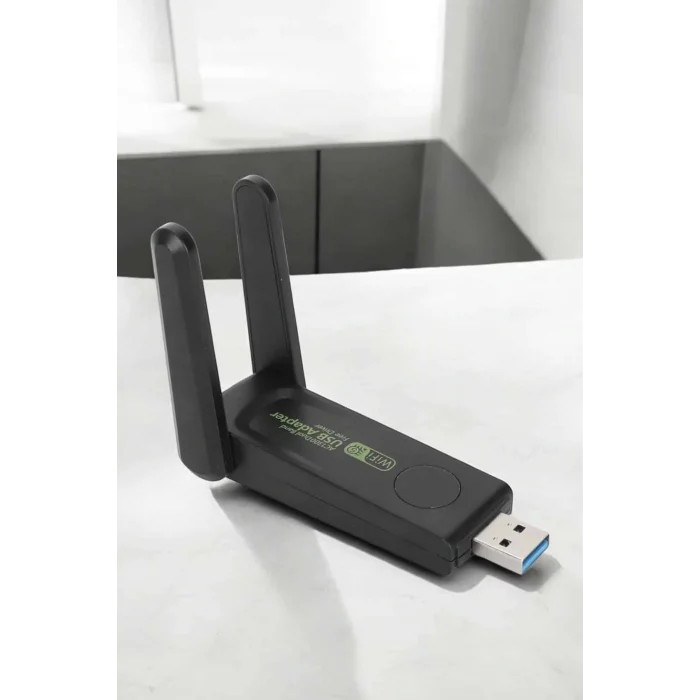 Dual Band Wifi Alıcı Adaptör USB 3.0 Destekli