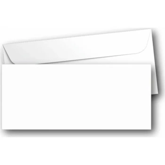 DÜZ PENCERESİZ DİPLOMAT ZARF 90GR.105X240MM 500LÜ (5047)