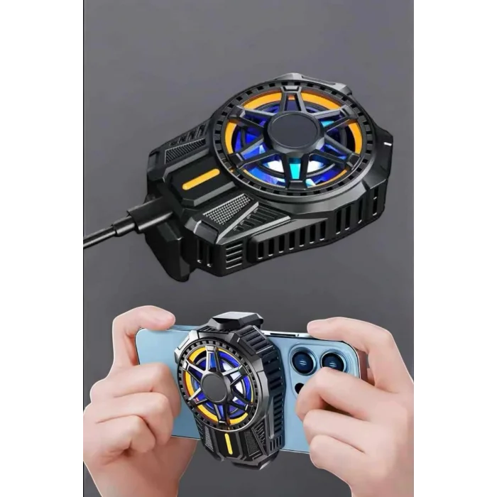 Fanlı Radyatör Soğutucu Telefon Soğutucu Tüm Telefonlara Uyumlu