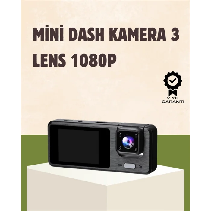 Full HD 3 Kanallı Araç Kamerası – Akıllı Çözümlerle Sürüş