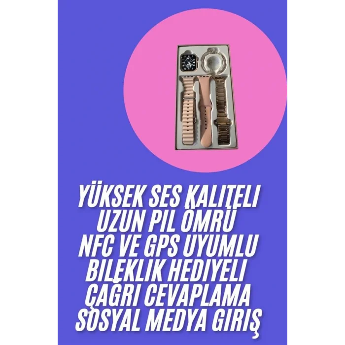 Genç Kızlara Özel Akıllı Saat 41 mm Çağrı Cevaplayabilen NFC ve GPS Uyumlu
