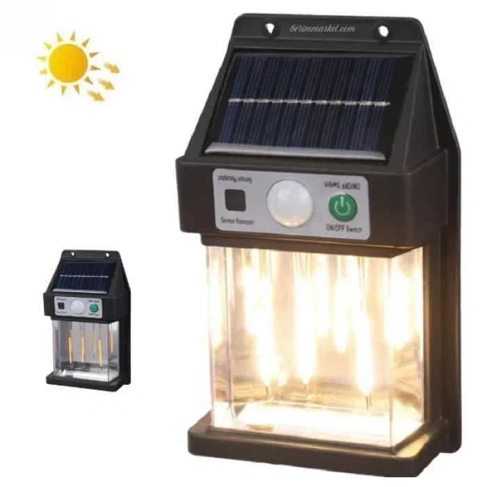 Güneş Enerjili Duvar Lambası YX-666 3W (5047)
