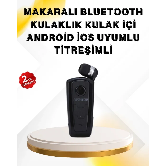 Gürültü Önleyici  F910 Bluetooth Kulaklık Klipsli Model