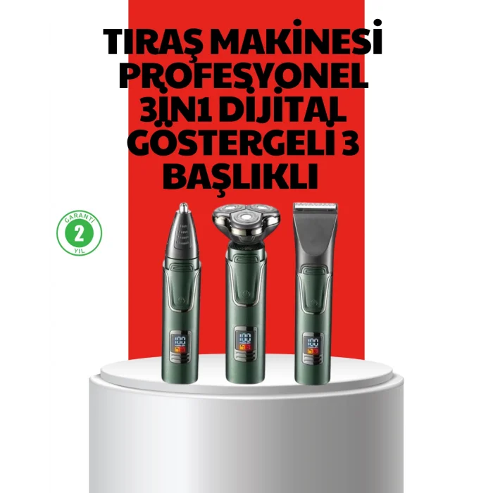 Hassas Bölgeler İçin Çok Fonksiyonlu Tıraş Makinesi