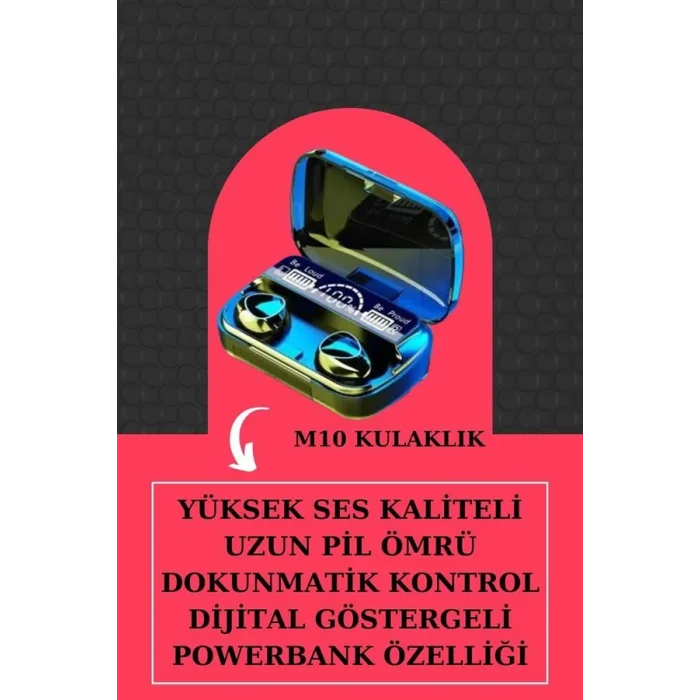 İkili Set Akıllı Saat Ve Bluetooth Kulaklık Kablosuz Uzun Pil Ömrü Spor Modları