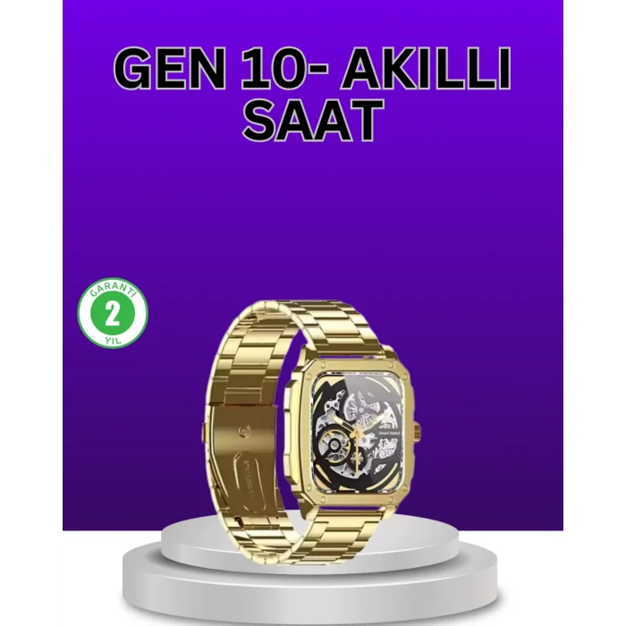 IOS ve Android Uyumlu Akıllı Saat Nabız Uyku Spor Fonksiyonlu