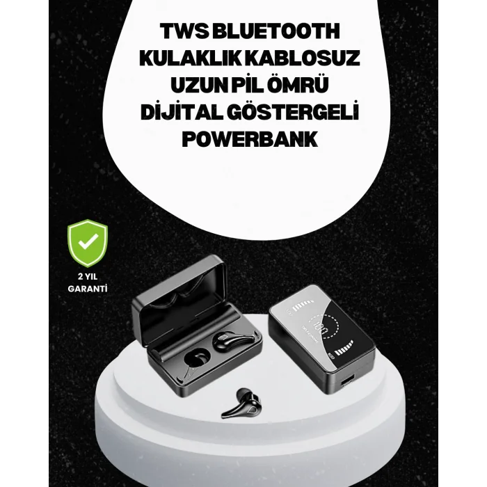 IPX Su Geçirmez Hifi Ses Kaliteli Dokunmatik Kulaklık