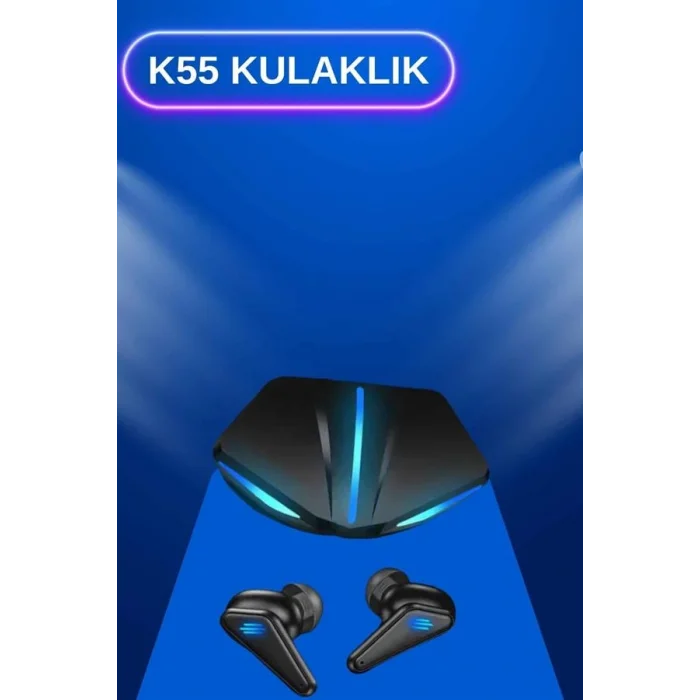 Kablosuz Bluetooth Bağlantılı Kulaklık ve Dokunmatik Ekran Akıllı Saat Arama Cevaplama