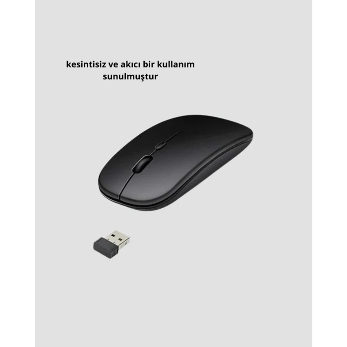 Kablosuz  Mouse –  Ayarlanabilir, Ergonomik