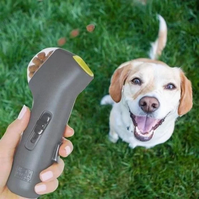 Kedi ve Köpekler İçin Hazneli Mama Fırlatma Oyuncağı Yem Atıcı Aparat (5047)