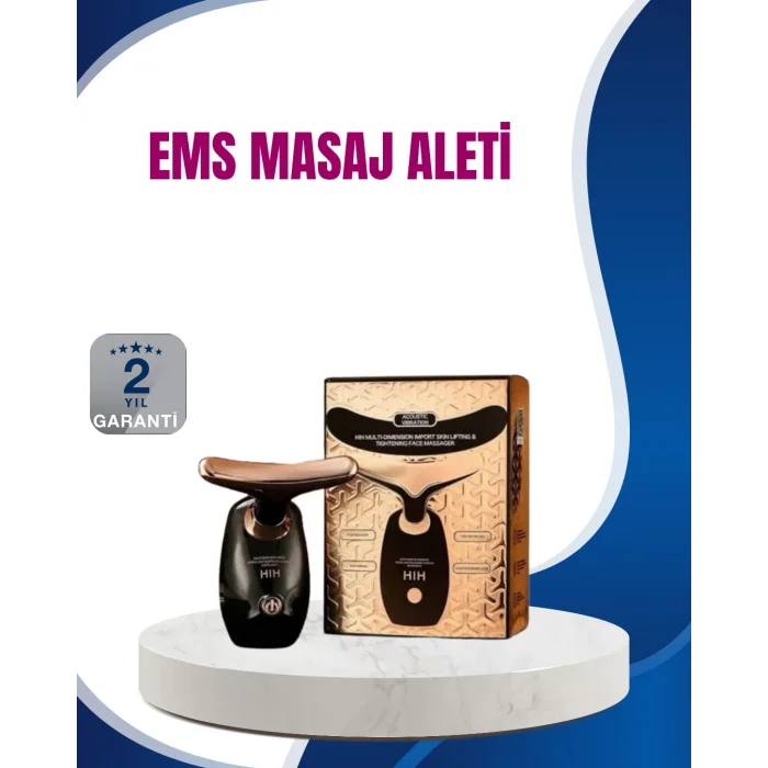 Kırışıklık Karşıtı Ultrasonik Titreşimli Yüz Masaj Aleti