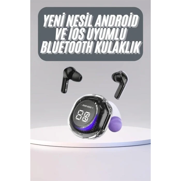 Kulak İçi Bluetooth Kulaklık ANC ENC Özellikli Şarj Göstergeli Kablosuz Kulaklık