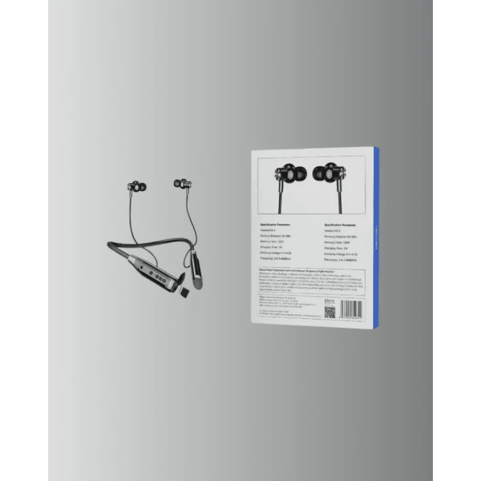 Manyetik Başlıklı Bluetooth Kulaklık – 120 Saat Şarjlı, Konforlu Tasarım