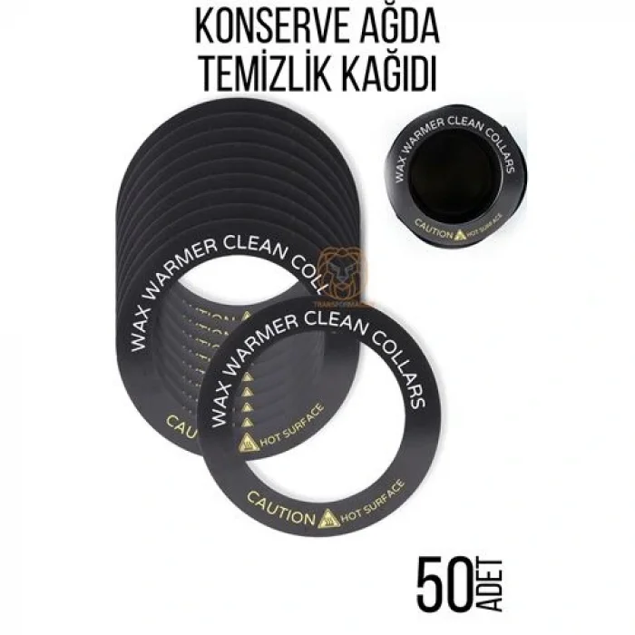 Konserve Ağda Koruyucu Karton Temizlik Kağıdı 50 Adet