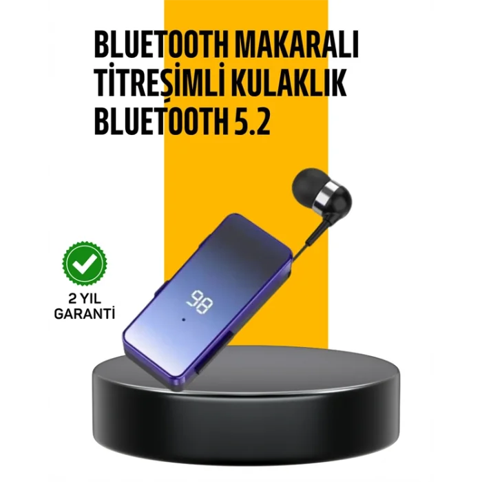 Otomatik Geri Sarma Mekanizmalı Kulaklık – Pratik Kullanım İçin Akıllı Kablo Yönetimi