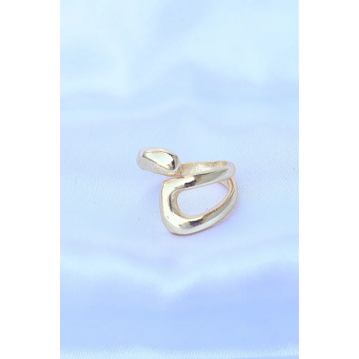 Pirinç Gold Renk Ayarlanabilir Yüzük