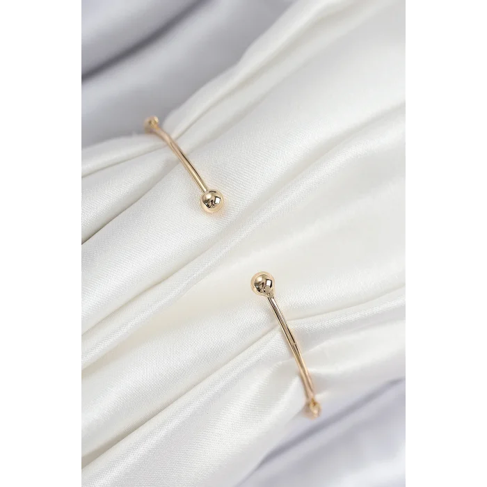 Pirinç Zirkon Taşlı Kelebek Model Gold Renk Kadın Bileklik