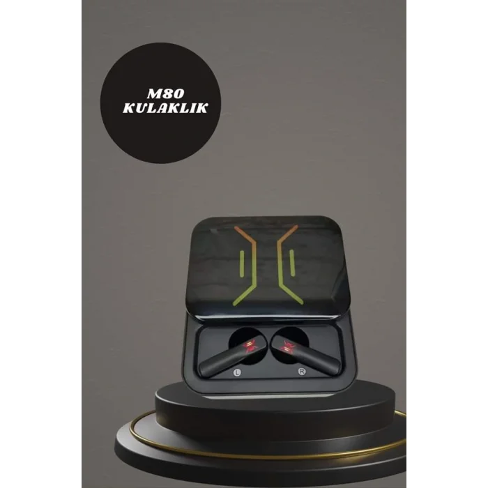 Powerbank Kulaklık ve 7 Kordonlu Akıllı Saat Çoklu Şarj Girişi Bluetooth Bağlantılı