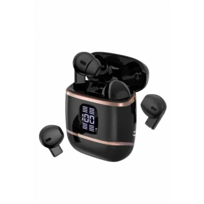 Profesyonel Dijital Göstergeli Düşük Gecikme Bluetooth Kulaklık Çift Kulaklık