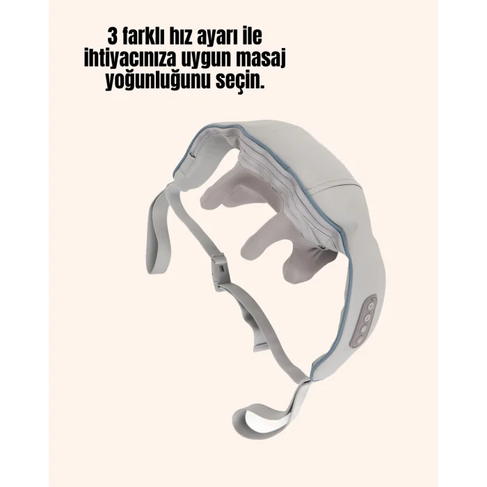 PU Deri Taşınabilir Masaj Aleti | Çok Bölgeli Kullanım