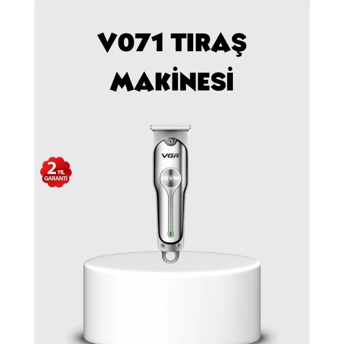 Şarjlı Gümüş Tıraş Makinesi – 3 Farklı Başlıklı, 120 Dakika Çalışma Süreli, Cilt Dostu Erkek Bakım Cihazı