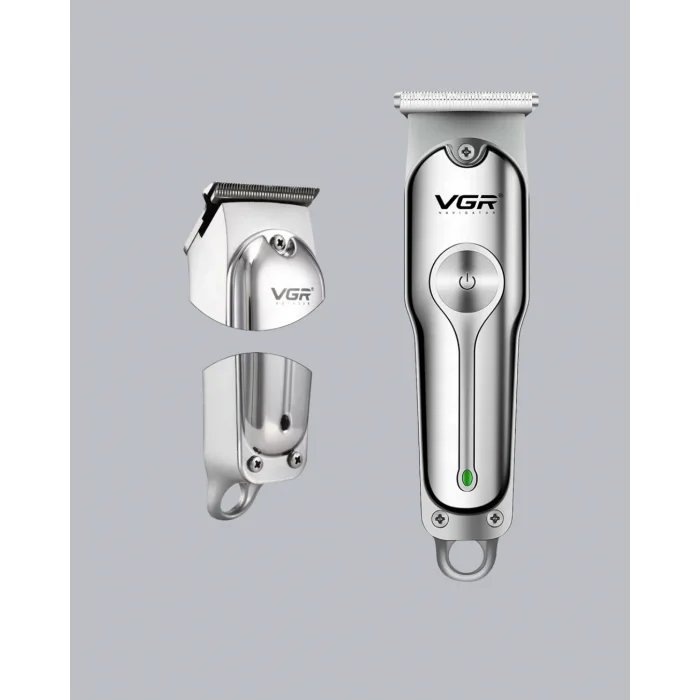 Şarjlı Gümüş Tıraş Makinesi – 3 Farklı Başlıklı, 120 Dakika Çalışma Süreli, Cilt Dostu Erkek Bakım Cihazı