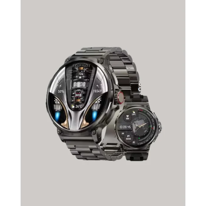 Şık Metal Kasa ve Değiştirilebilir Kordonlarla SW80 Smartwatch