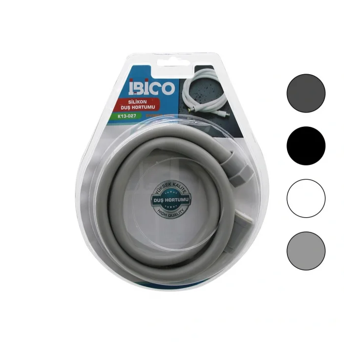 SİLİKON  DUŞ HORTUMU  1.5MT   VAKUMLU AMBALAJ   PASLANMAYA-SIZMAYA-BÜKÜLMEYE-KOPMAYA SON (5047)