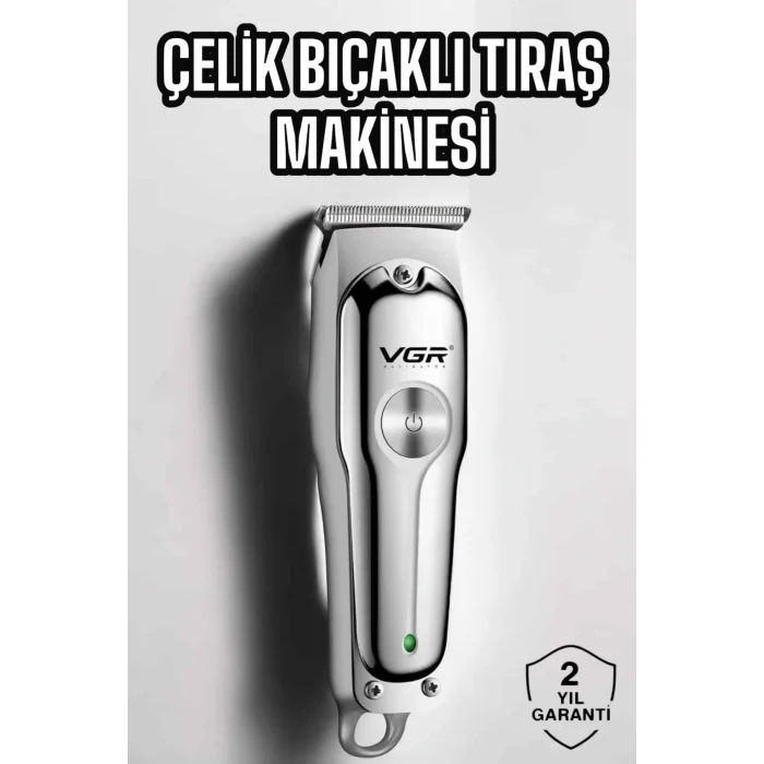 Tıraş Makinesi Profesyonel Tasarım Paslanmaz Çelik lı